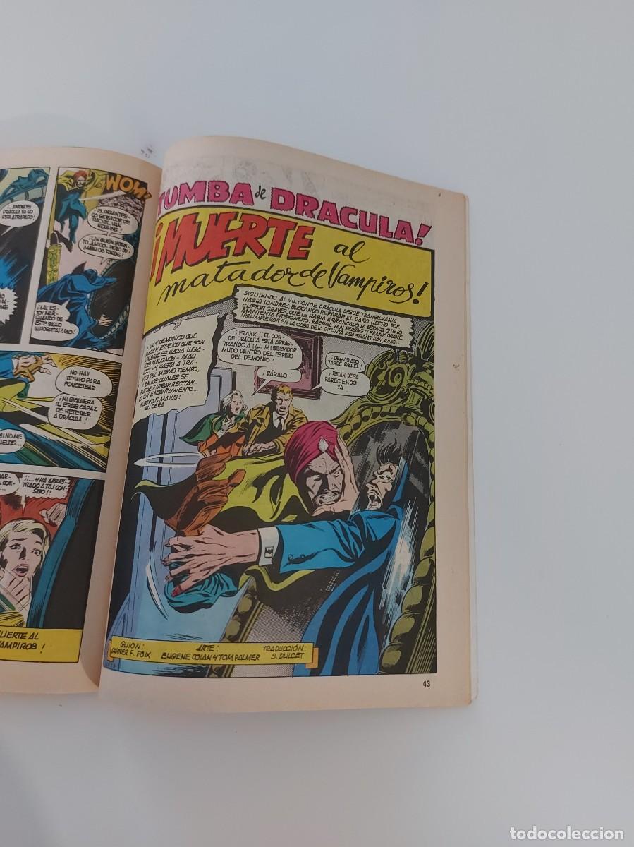 C&oacute;mics: ESCALOFR&Iacute;O PRESENTA LA TUMBA DE DR&Aacute;CULA VOL. 2 N.&ordm; 2 (DE 7). GRAPA. V&Eacute;RTICE. 1981. - Foto 11