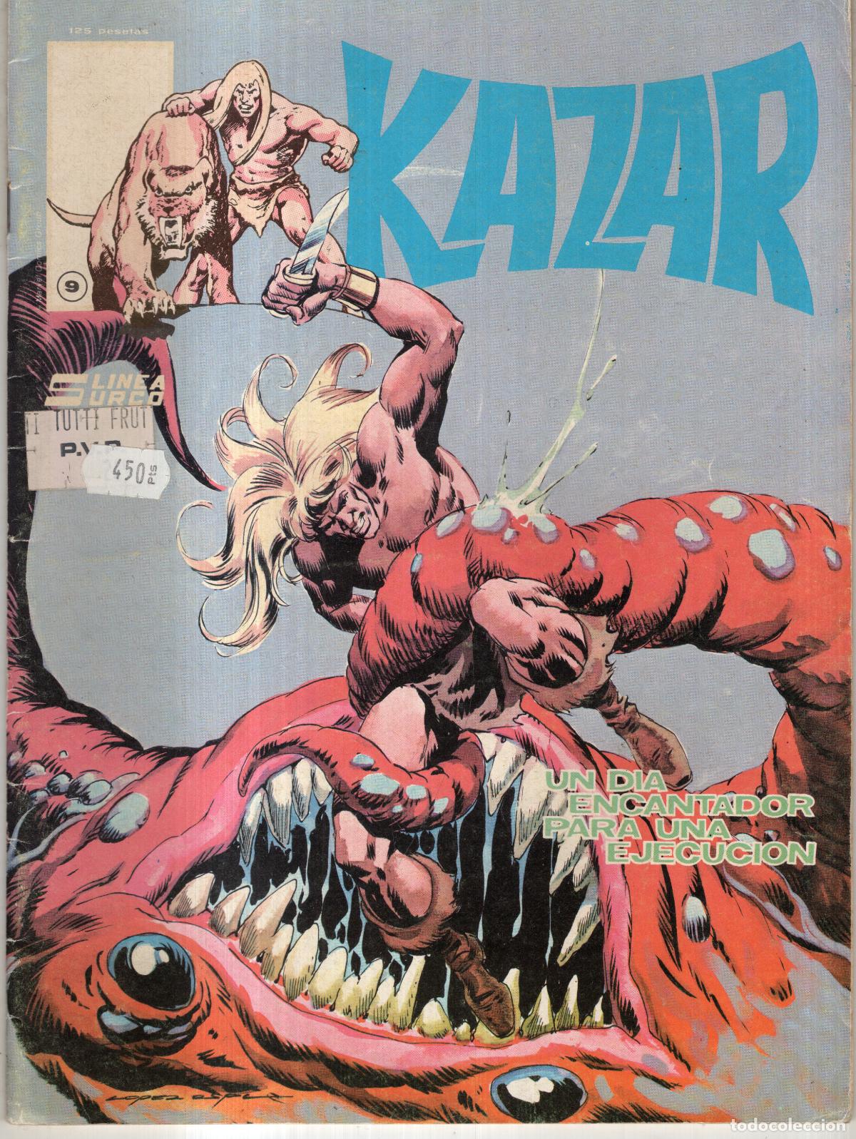 C&oacute;mics: KA-ZAR N&ordm; 9 SURCO - VERTICE - BUEN ESTADO - Foto 1