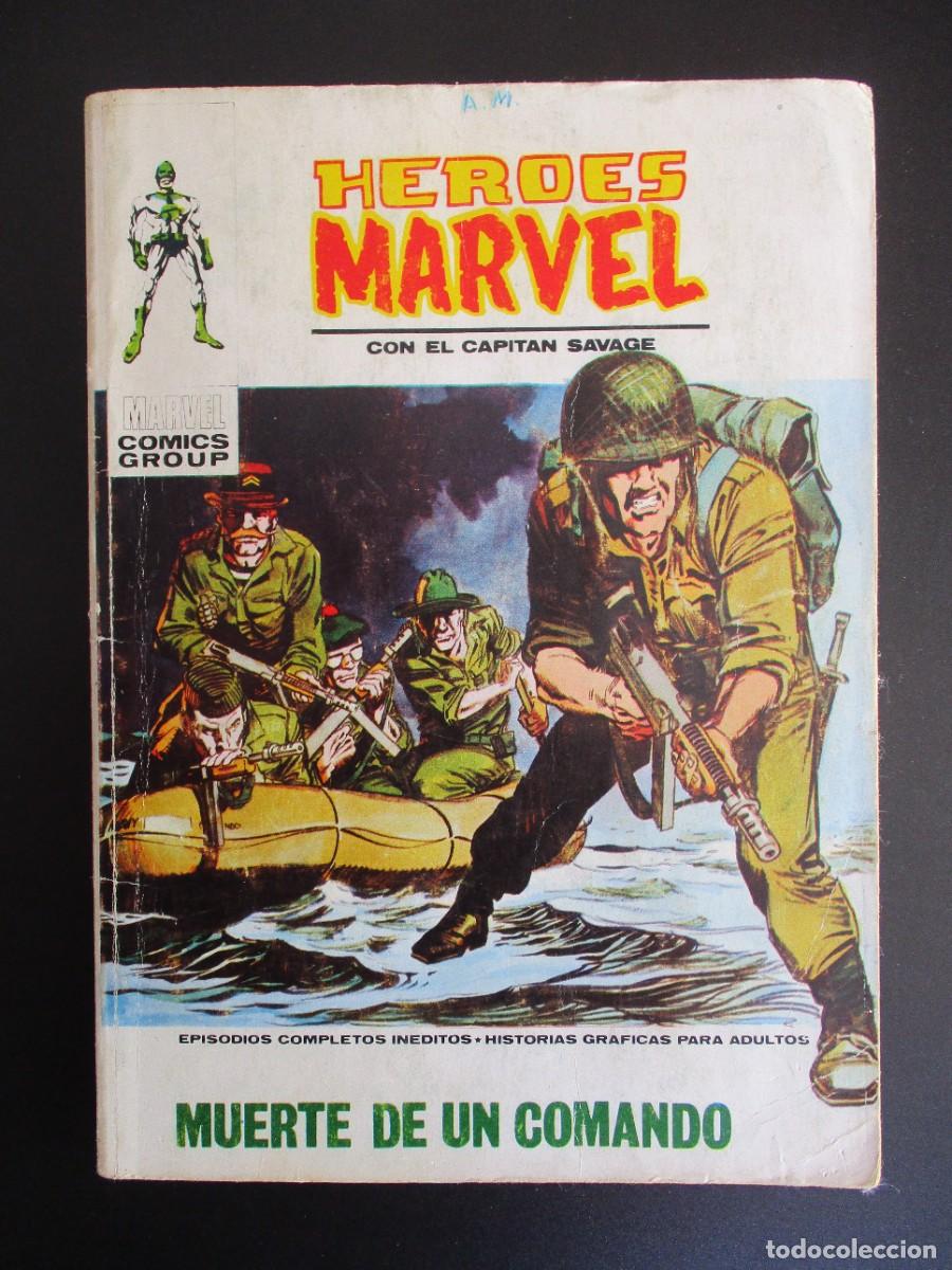 C&oacute;mics: HEROES MARVEL (1972, VERTICE) 12 &middot; 1972 &middot; MUERTE DE UN COMANDO - Foto 1