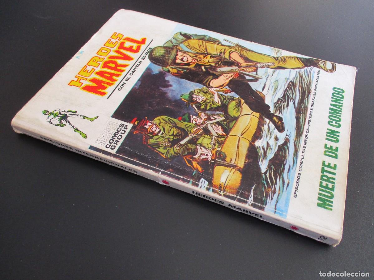 C&oacute;mics: HEROES MARVEL (1972, VERTICE) 12 &middot; 1972 &middot; MUERTE DE UN COMANDO - Foto 2