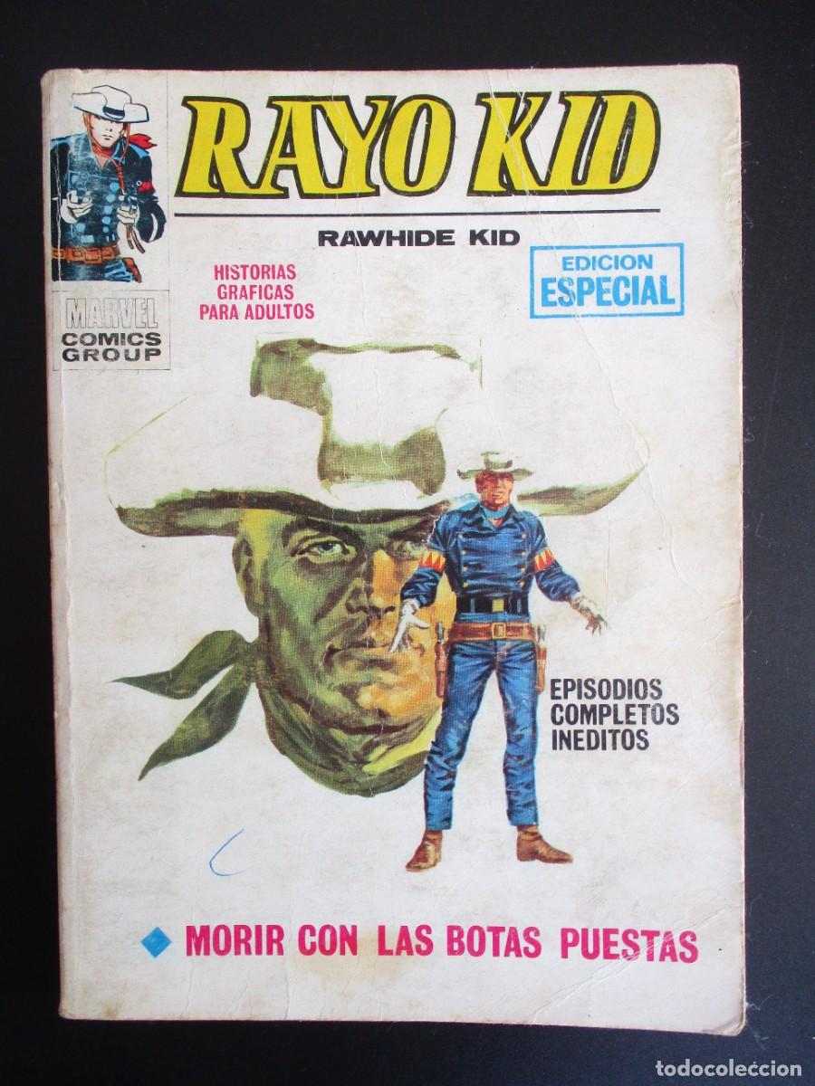 C&oacute;mics: RAYO KID (1970, VERTICE) 3 &middot; 1970 &middot; MORIR CON LAS BOTAS PUESTAS - Foto 1