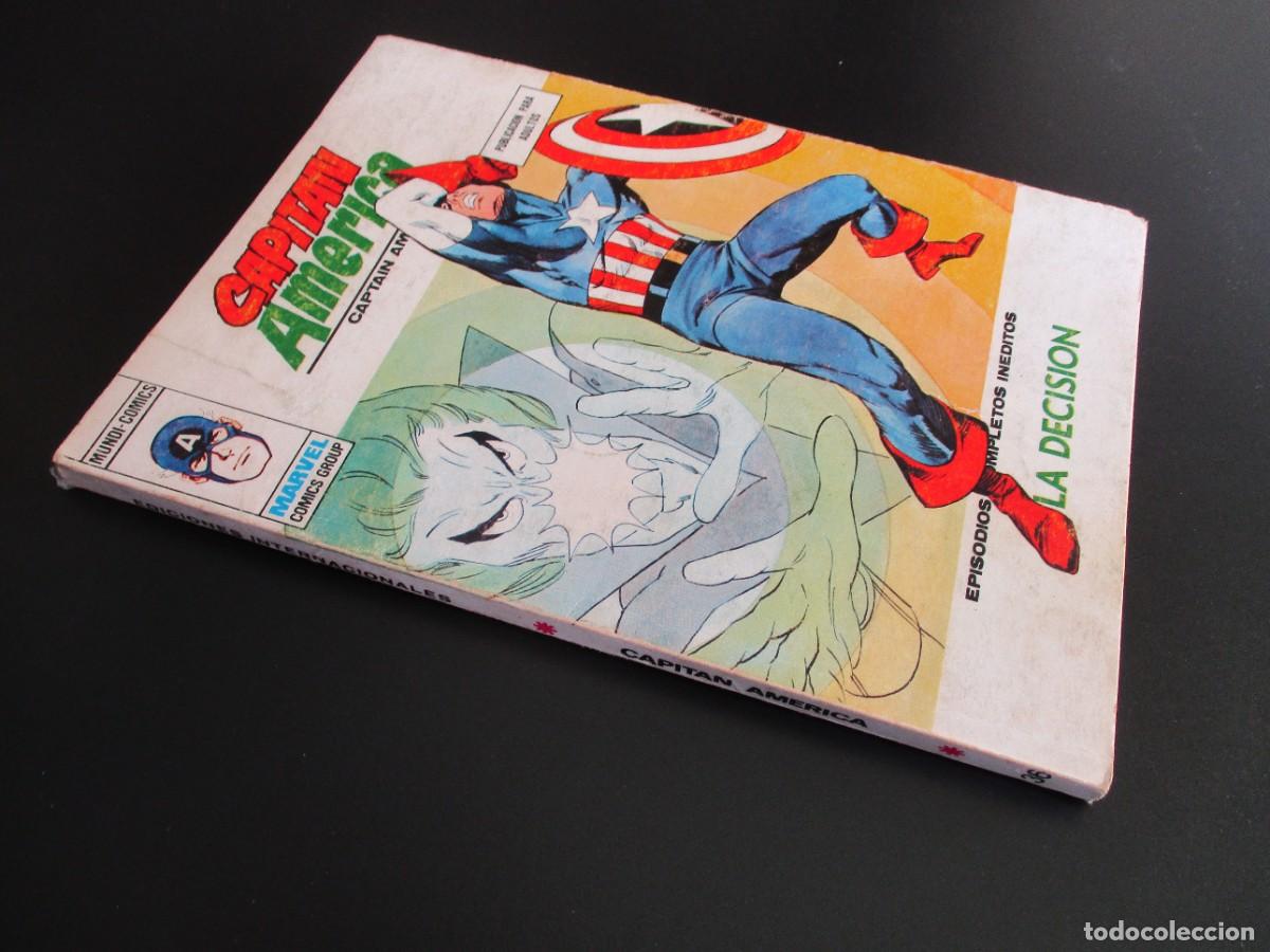 C&oacute;mics: CAPITAN AMERICA (1969, VERTICE) 36 &middot; IX-1972 &middot; LA DECISION - Foto 2