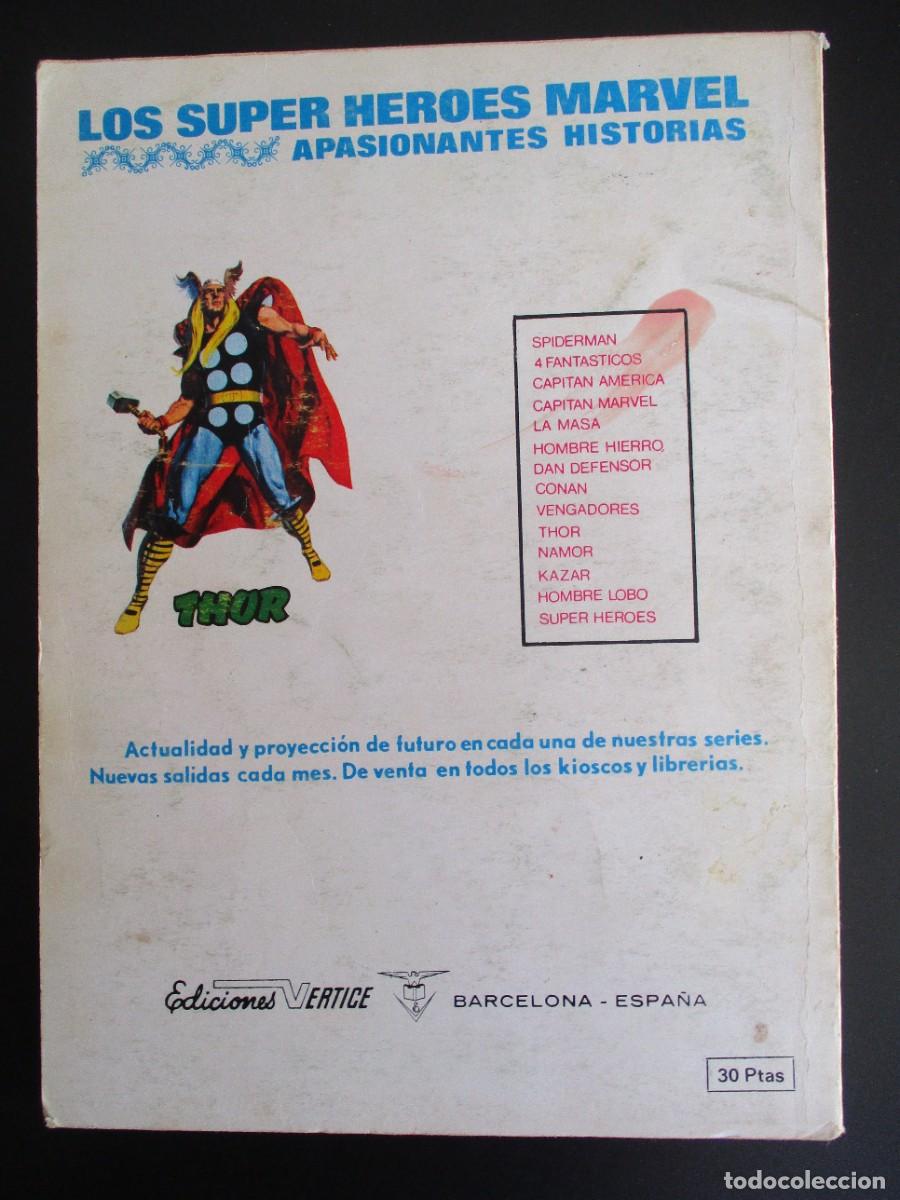 C&oacute;mics: CAPITAN AMERICA (1969, VERTICE) 36 &middot; IX-1972 &middot; LA DECISION - Foto 3
