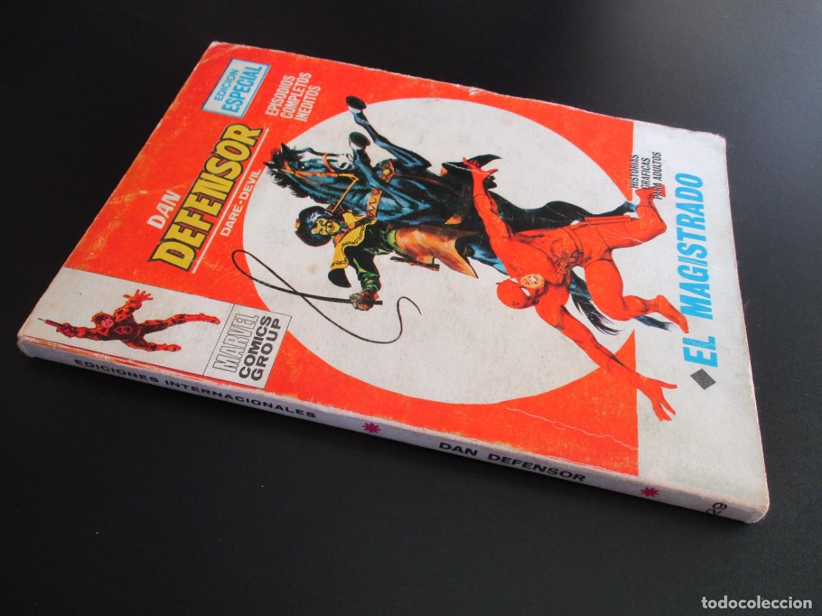 C&oacute;mics: DAREDEVIL (1969, VERTICE) -DAN DEFENSOR- 29 &middot; X-1971 &middot; EL MAGISTRADO - Foto 2