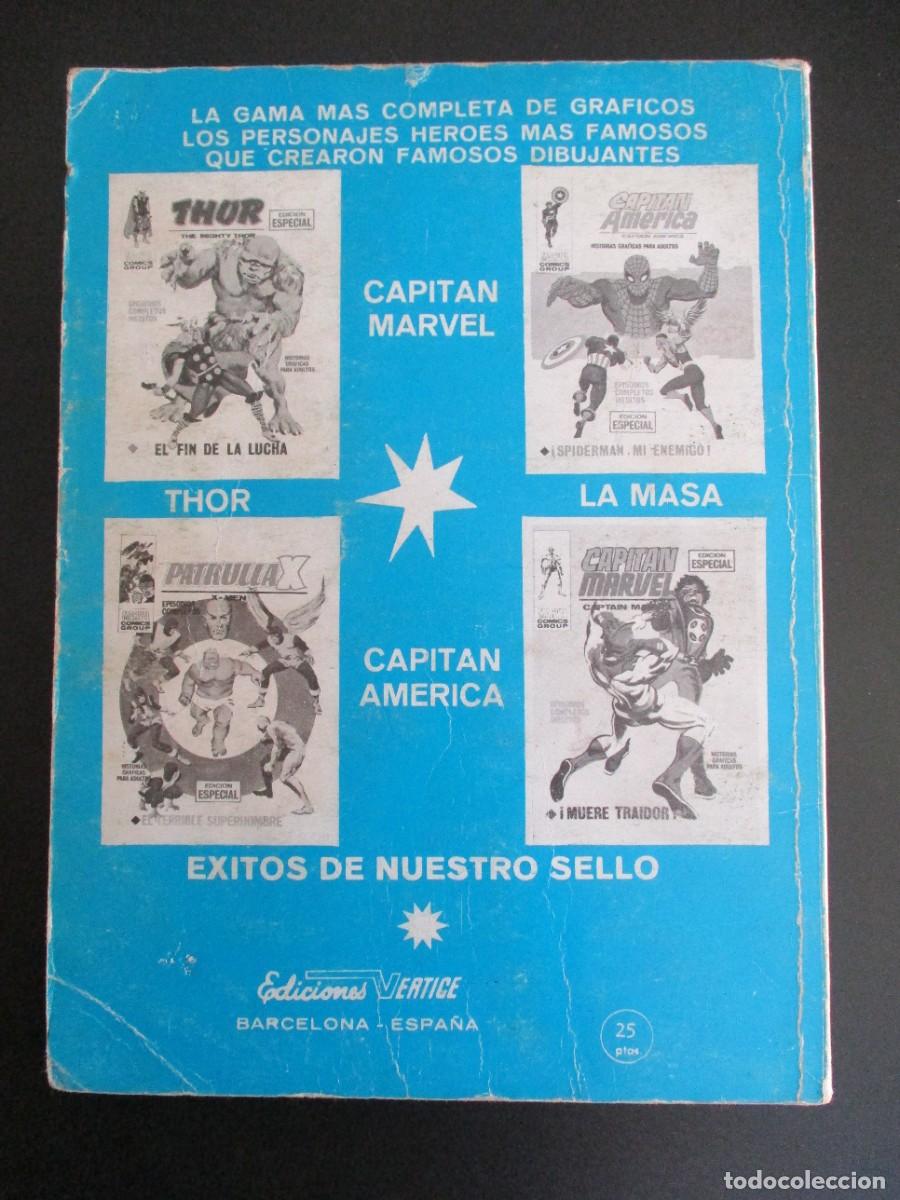 C&oacute;mics: DAREDEVIL (1969, VERTICE) -DAN DEFENSOR- 29 &middot; X-1971 &middot; EL MAGISTRADO - Foto 3