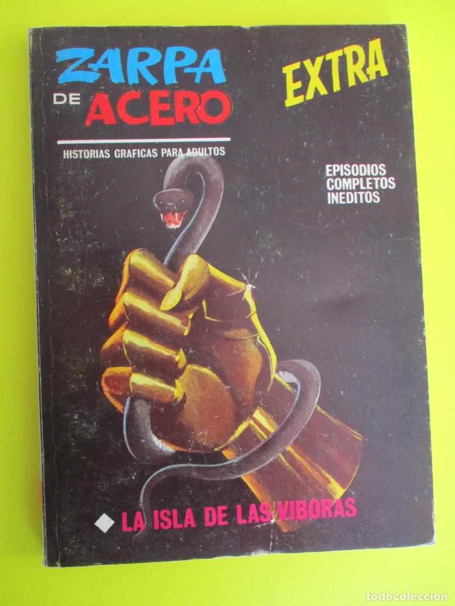 C&oacute;mics: ZARPA DE ACERO (1966, VERTICE) -EXTRA- 19 &middot; 1968 &middot; LA ISLA DE LAS VIBORAS - Foto 1