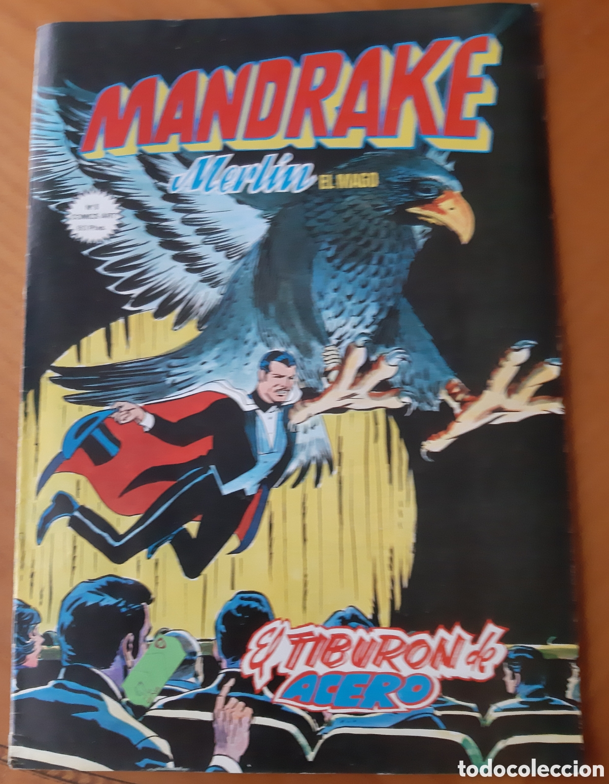 C&oacute;mics: C&oacute;mic Mandrake. V&eacute;rtice. N&uacute;mero 8. A&ntilde;o 1980 - Foto 1