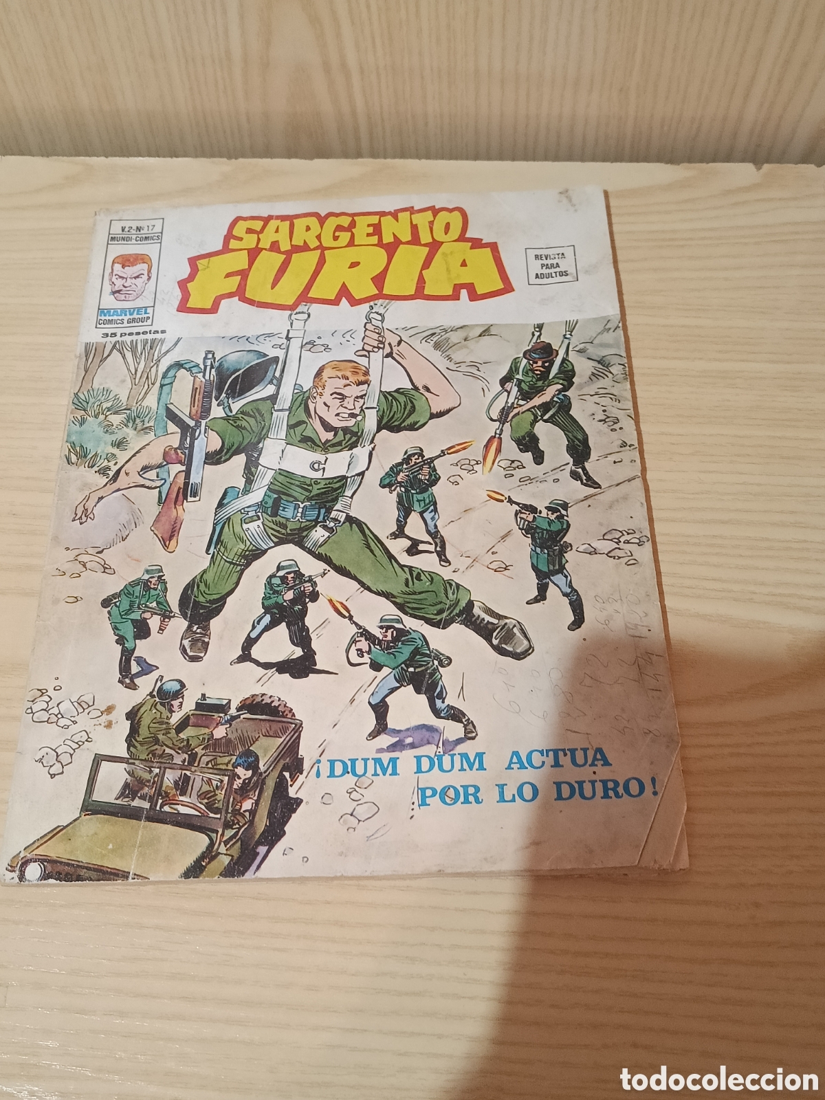 C&oacute;mics: SARGENTO FURIA VOL 2 N&deg; 17 -ED. VERTICE - Foto 1