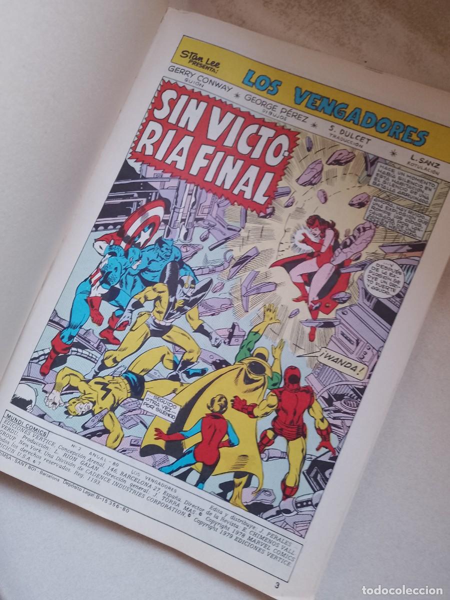 C&oacute;mics: ESPECIAL LOS VENGADORES DE VERTICE - Foto 3