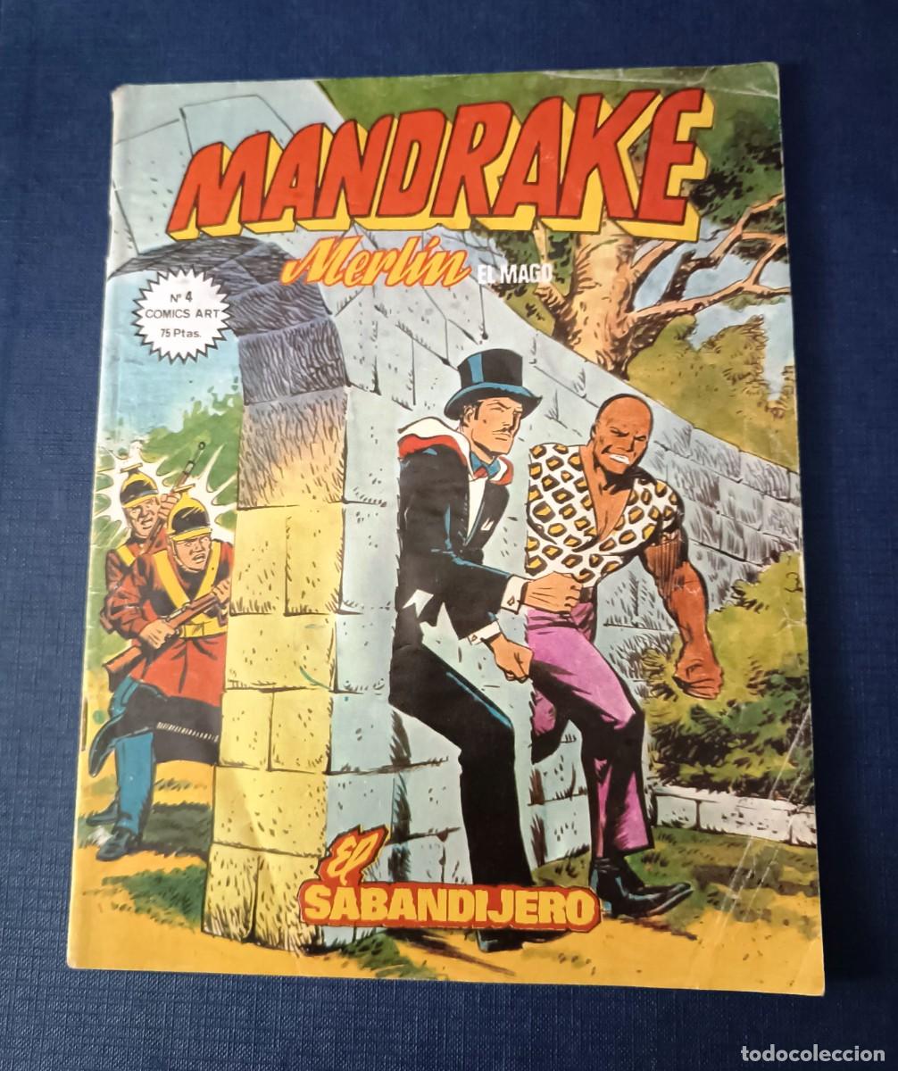 C&oacute;mics: MANDRAKE. EL SABANDIJERO. COMICS-ART No.4 - Foto 1