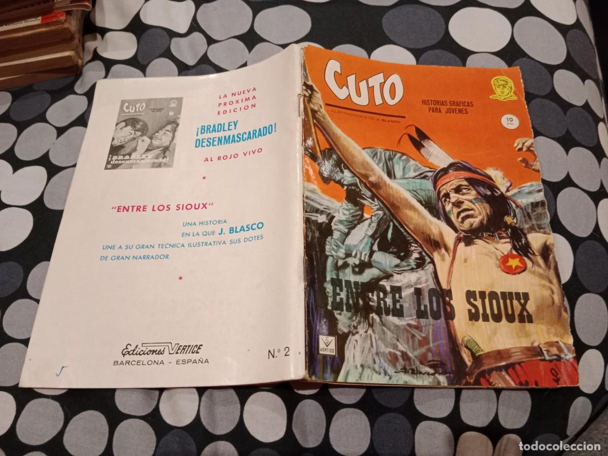 C&oacute;mics: CUTO N&ordm;2: ENTRE LOS SIOUX - EDICIONES VERTICE 1965 - Foto 1