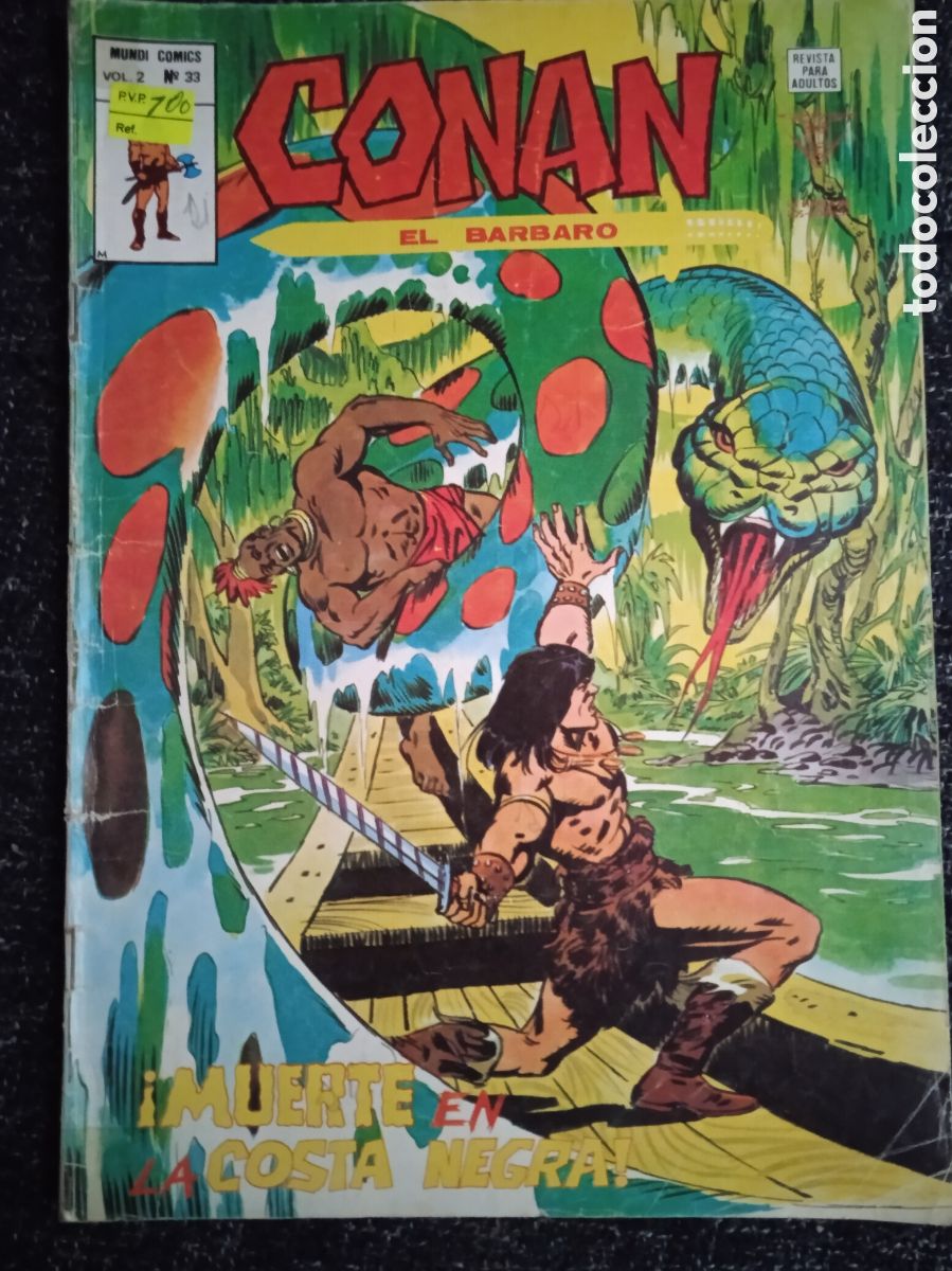 C&oacute;mics: CONAN VOLUMEN 2 N&ordm; 33 ( VERTICE ) - Foto 1