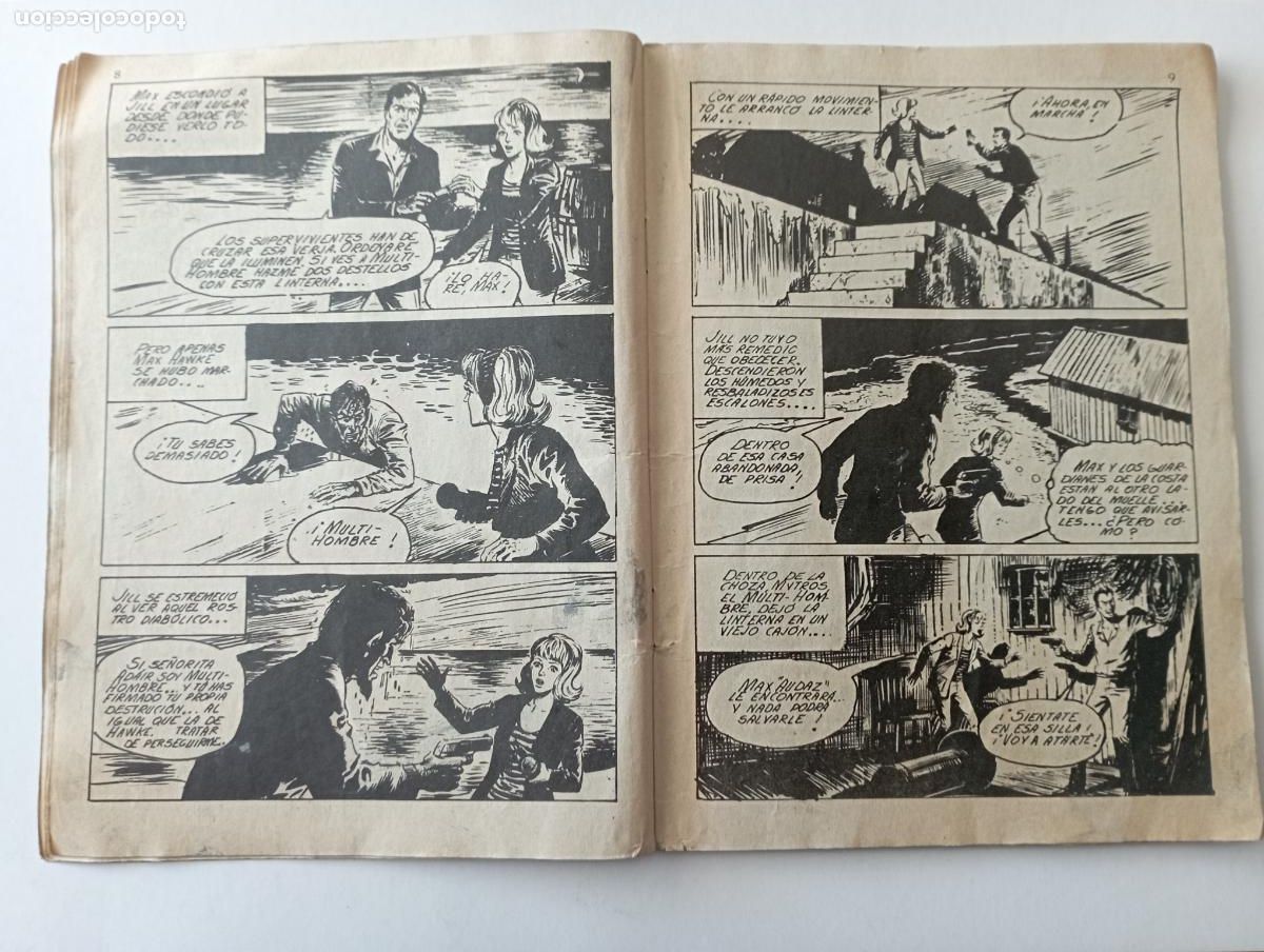 C&oacute;mics: MAX AUDAZ N&ordm; 15 - GRAPA - EDI. V&Eacute;RTICE 1965 - Foto 4