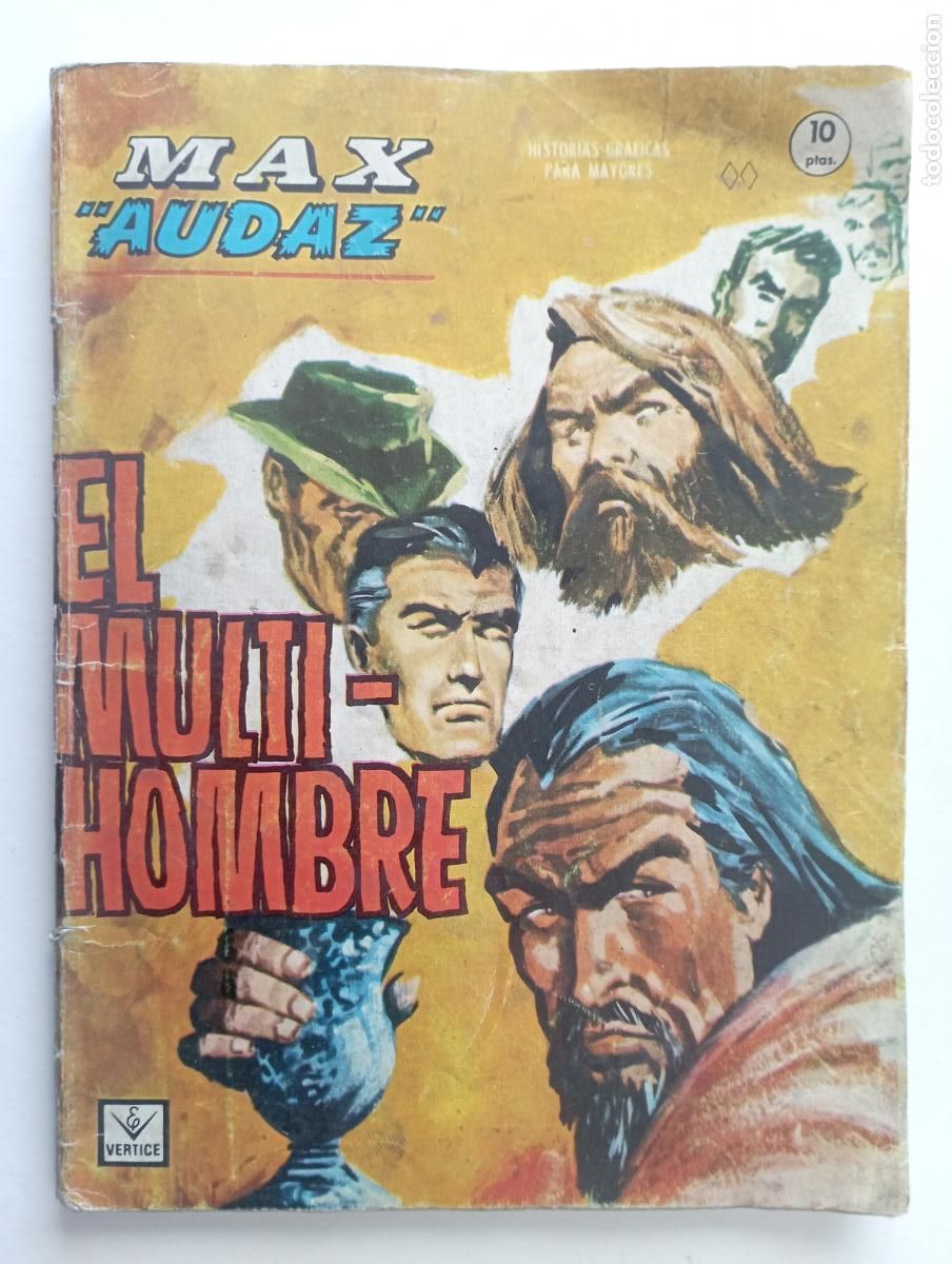 C&oacute;mics: MAX AUDAZ N&ordm; 15 - GRAPA - EDI. V&Eacute;RTICE 1965 - Foto 1