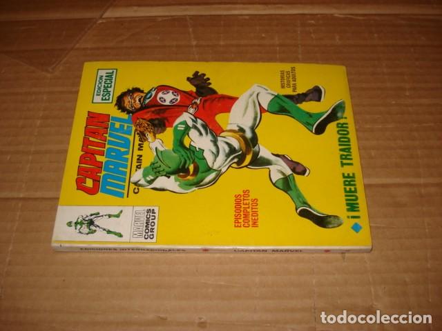C&oacute;mics: Capit&aacute;n Marvel 4: muere traidor, 1969, Vertice, buen estado. - Foto 1