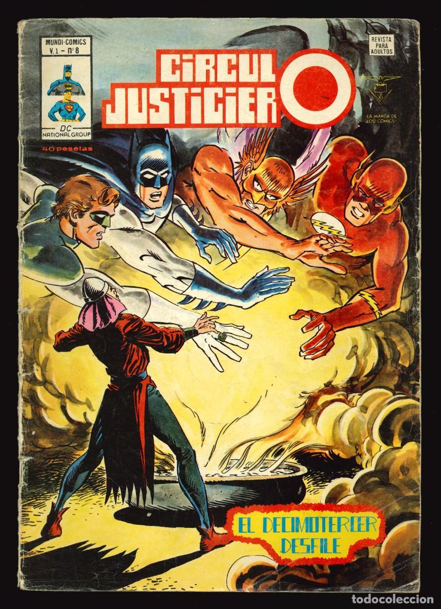 C&oacute;mics: C&Iacute;RCULO JUSTICIERO (V.1) - EDICIONES V&Eacute;RTICE / N&Uacute;MERO 8 - Foto 1