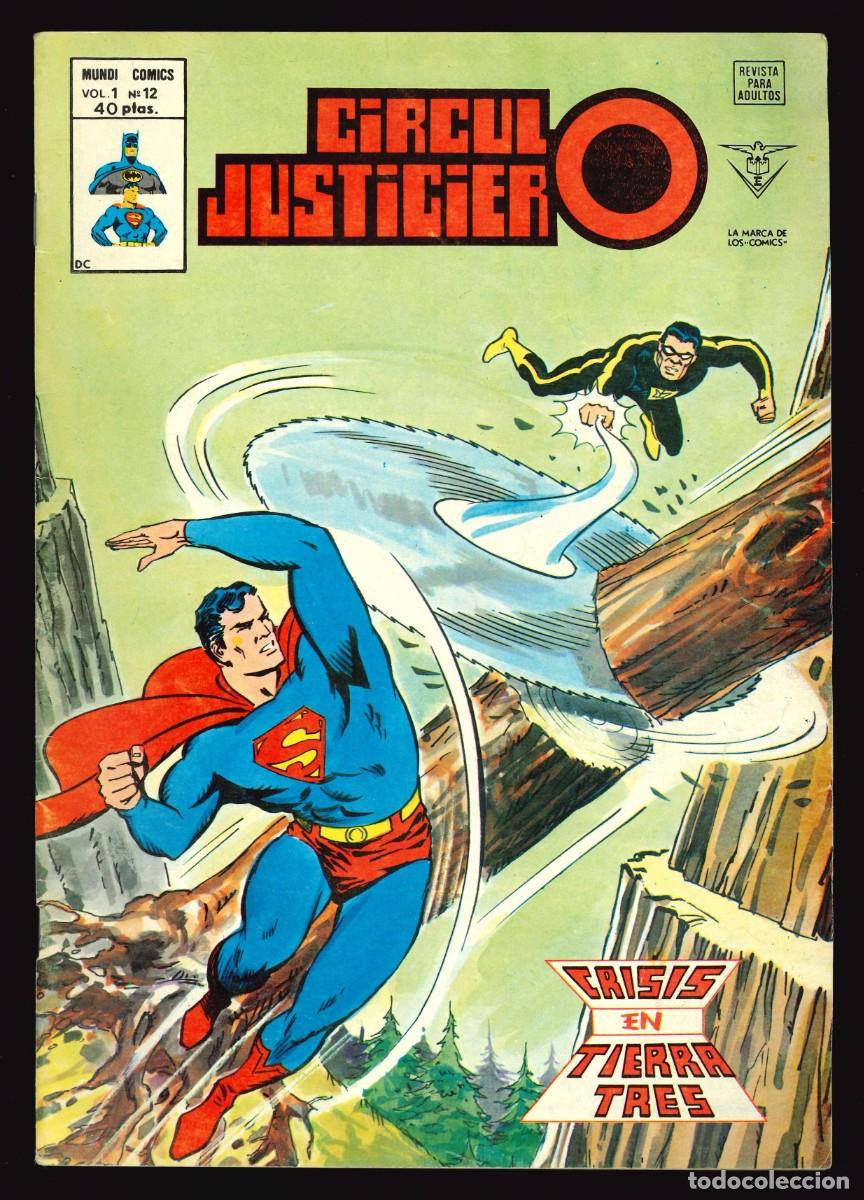 C&oacute;mics: C&Iacute;RCULO JUSTICIERO (V.1) - EDICIONES V&Eacute;RTICE / N&Uacute;MERO 12 - Foto 1