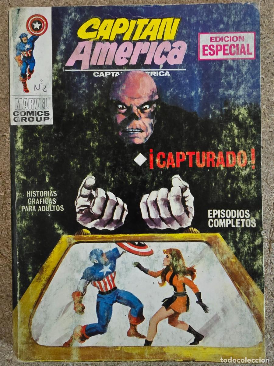 C&oacute;mics: Capitan America 2 Vol.1 Vertice 25 ptas. - Foto 1