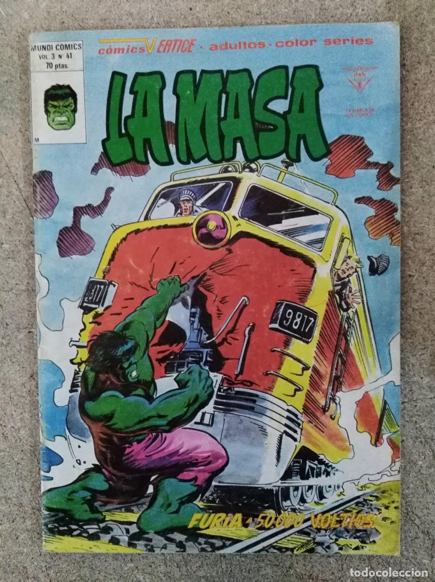 C&oacute;mics: La Masa 41 Vol.3 Vertice.70 pts - Foto 1