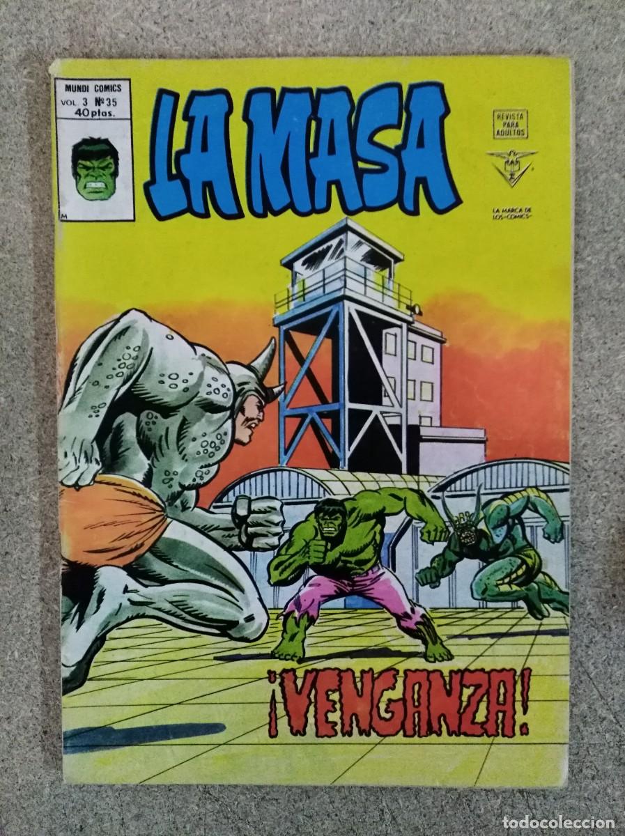 C&oacute;mics: La Masa 35 Vol.3 Vertice.40 pts - Foto 1