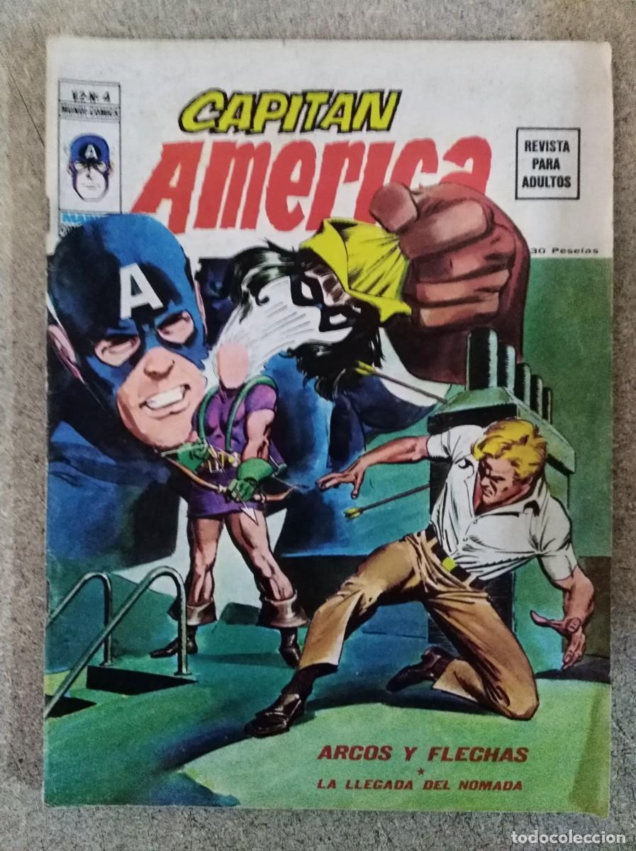 C&oacute;mics: Capitan America 4 Vol.2 Vertice.30 pts - Foto 1