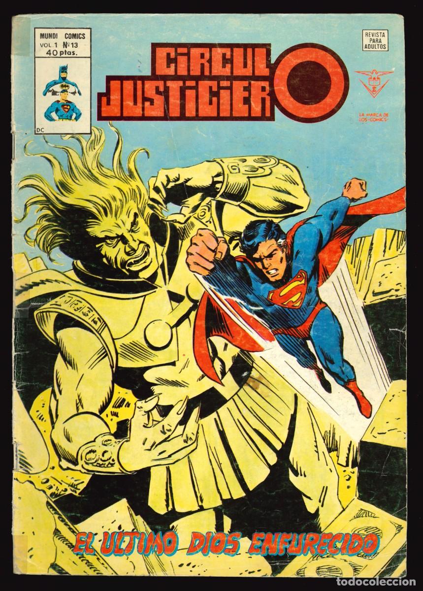 C&oacute;mics: C&Iacute;RCULO JUSTICIERO (V.1) - EDICIONES V&Eacute;RTICE / N&Uacute;MERO 13 - Foto 1