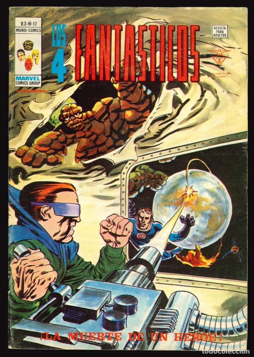 C&oacute;mics: LOS 4 FANT&Aacute;STICOS (V.3) - EDICIONES V&Eacute;RTICE / N&Uacute;MERO 17 - Foto 1