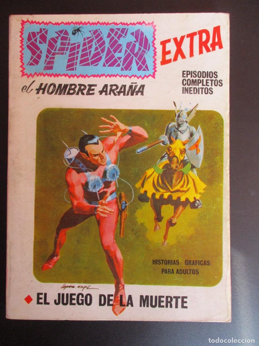 C&oacute;mics: SPIDER (1968, VERTICE) 21 &middot; 1969 &middot; EL JUEGO DE LA MUERTE - Foto 1