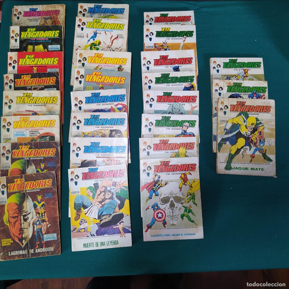 C&oacute;mics: LOS VENGADORES VERTICE 27 N&Uacute;MEROS - Foto 1