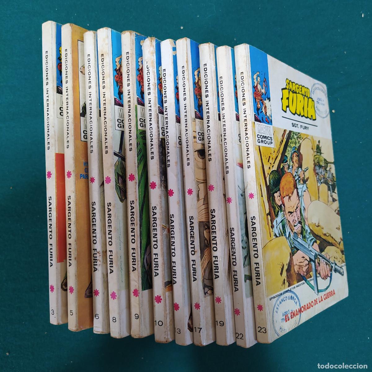 C&oacute;mics: SARGENTO FURIA VERTICE 11 numeros - Foto 2