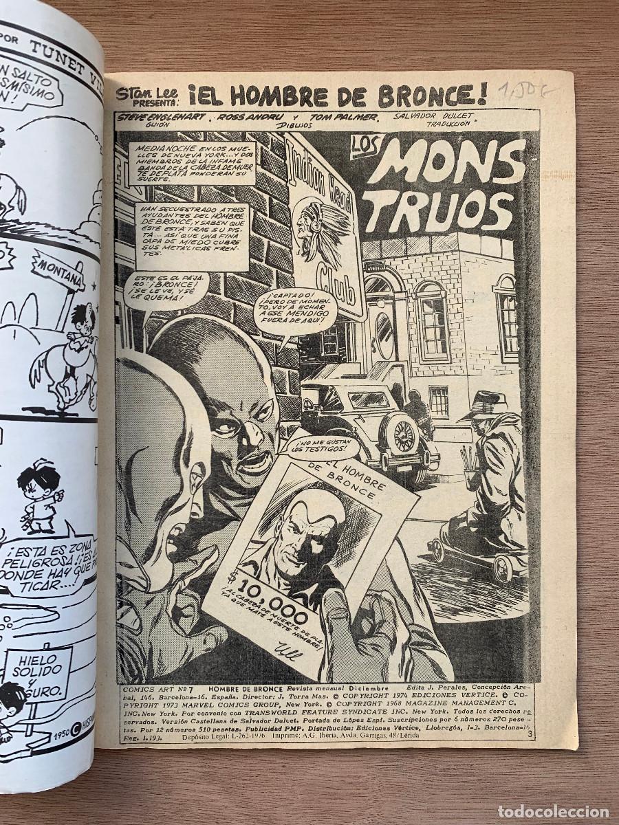 C&oacute;mics: El Hombre de Bronce n&ordm; 7 - Doc Savage - Sin Uso - Foto 4