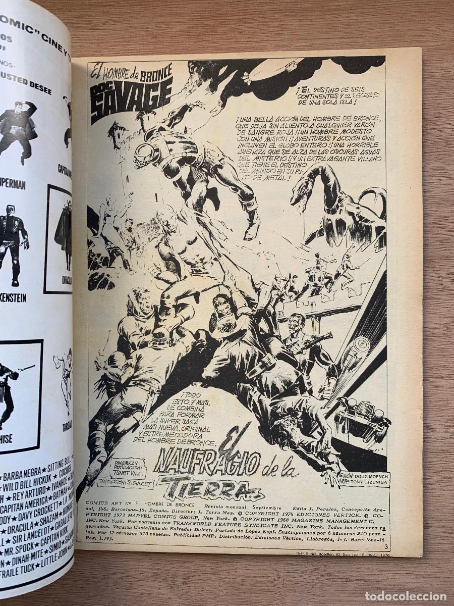 C&oacute;mics: El Hombre de Bronce n&ordm; 5 - Doc Savage - Impecable! - Foto 3