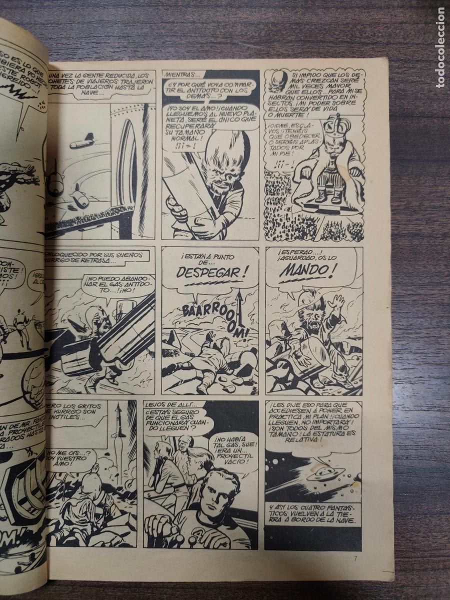C&oacute;mics: LOS 4 FANTASTICOS N&ordm;5, MUNDI COMICS. EL PODER DEL CONSTRUCTOR DE MARIONETAS. - Foto 3