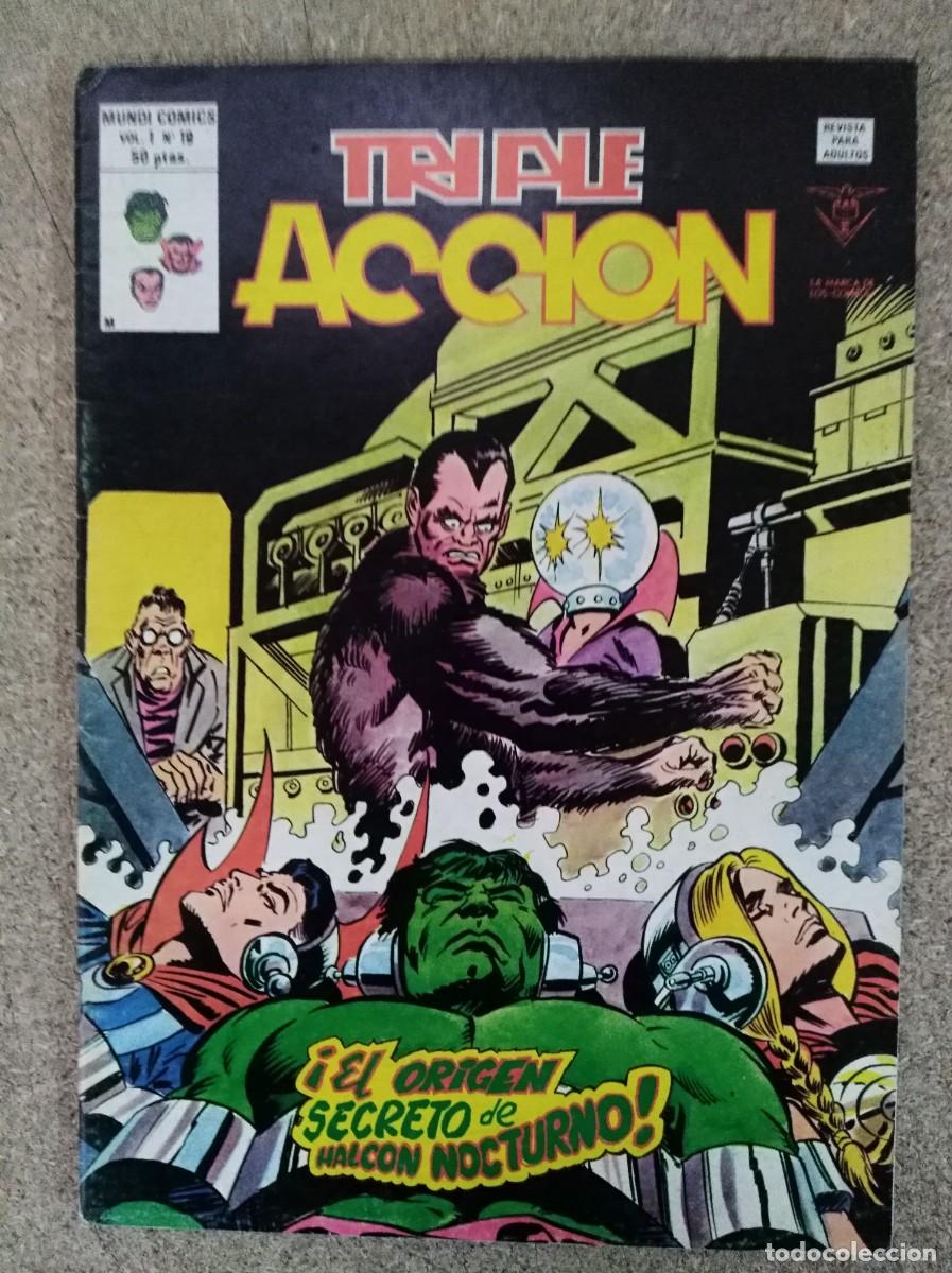 C&oacute;mics: Triple Accion 19 Vol.1 Vertice - Foto 1