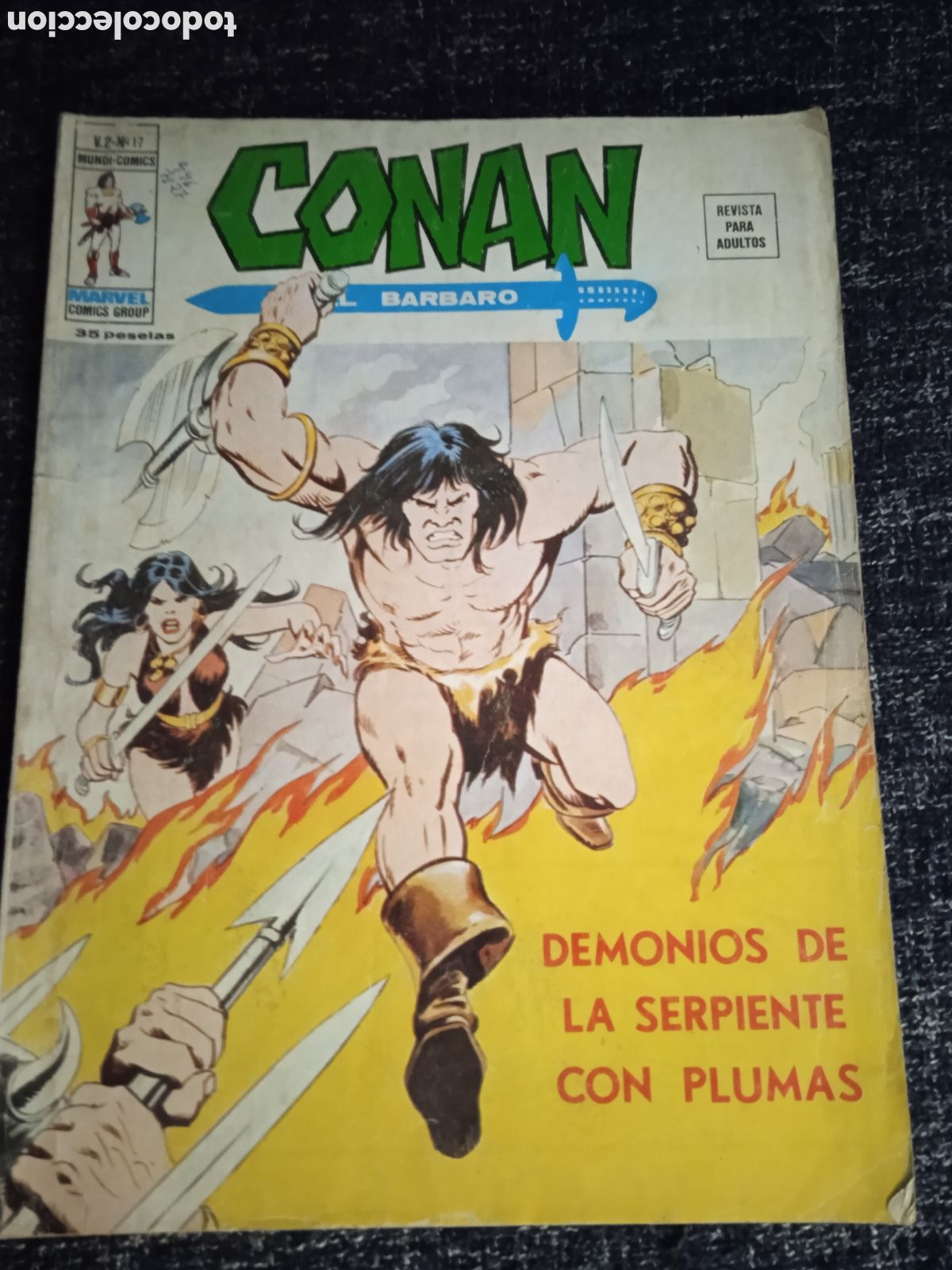 C&oacute;mics: CONAN VOLUMEN 2 N&ordm; 17 ( VERTICE ) - Foto 1