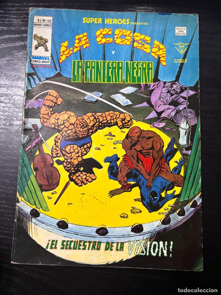C&oacute;mics: LA COSA. VOL. 2. N&ordm; 102.- &iexcl;EL SECUESTRO DE LA VISION! ED. VERTICE - Foto 1