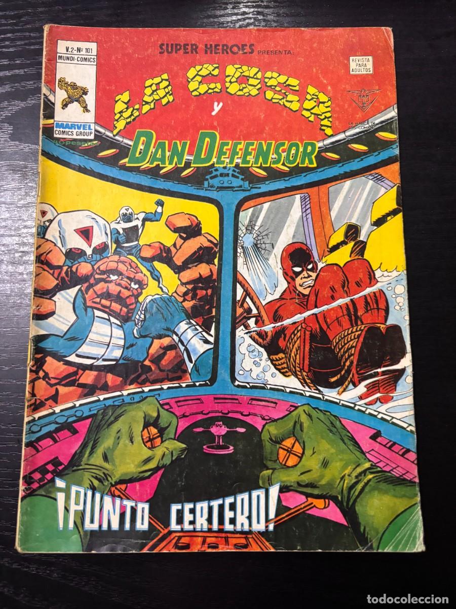 C&oacute;mics: LA COSA Y DAN DEFENSOR. VOL. 2. N&ordm; 101.- &iexcl;PINTO CERTERO! ED. VERTICE - Foto 1