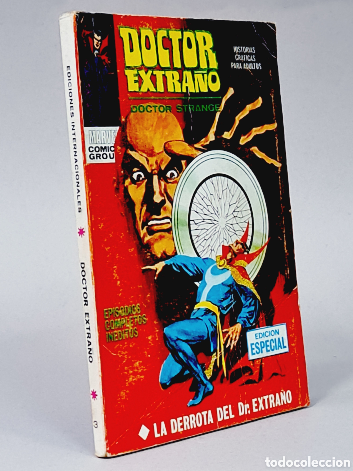 C&oacute;mics: EXTRA&Ntilde;O 3 LA DERROTA DEL DR. EXTRA&Ntilde;O MARVEL TACO COMICS V&Eacute;RTICE NORMAL ESTADO - Foto 1