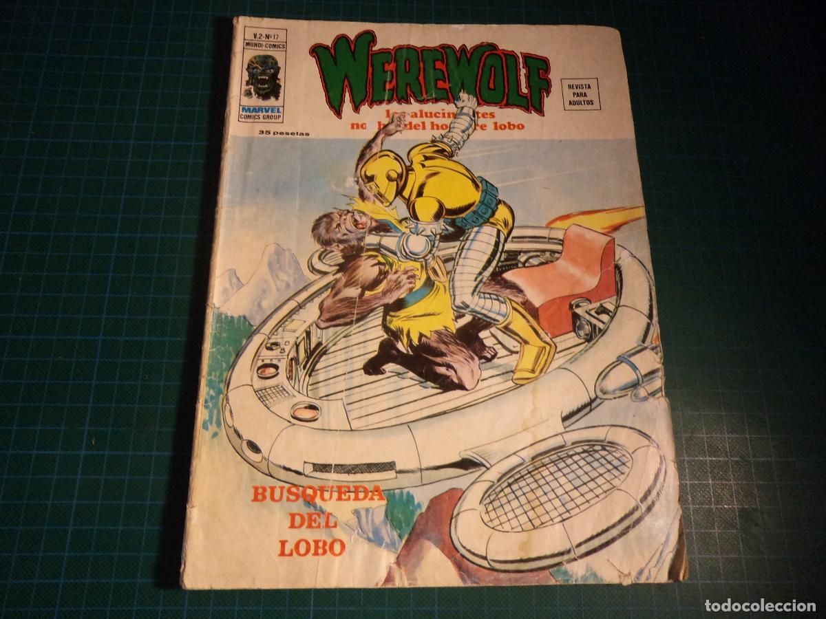 C&oacute;mics: Werewolf. N&ordm; 17. V&eacute;rtice. Con se&ntilde;ales de uso. - Foto 1