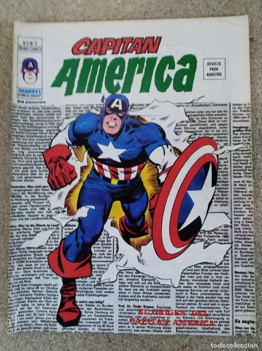 C&oacute;mics: Capitan America 5 Vol.3 Ediciones Vertice - Foto 1