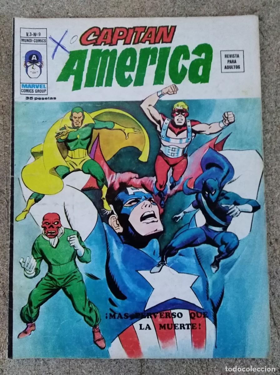 C&oacute;mics: Capitan America 9 Vol.3 Ediciones Vertice - Foto 1