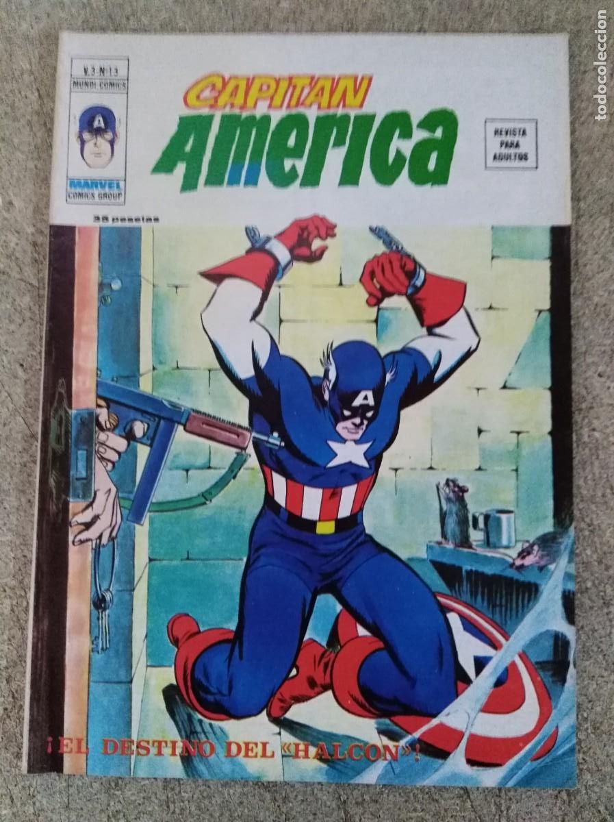 C&oacute;mics: Capitan America 13 Vol.3 Ediciones Vertice - Foto 1
