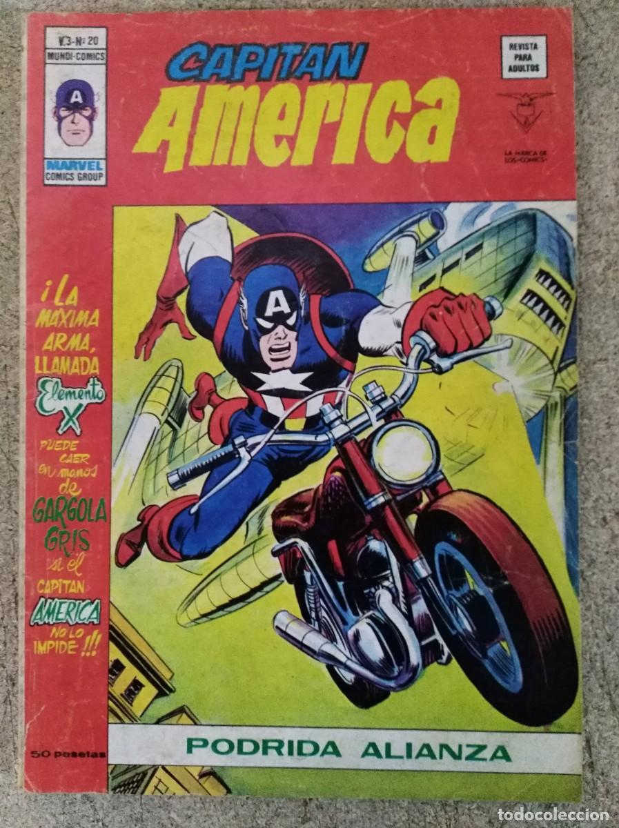 C&oacute;mics: Capitan America 20 Vol.3 Ediciones Vertice - Foto 1