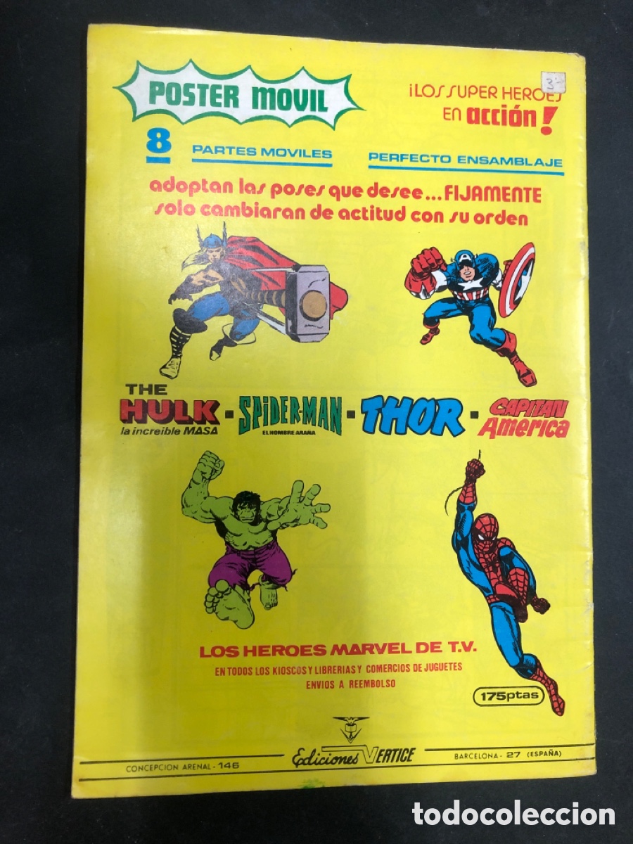 C&oacute;mics: COMIC DOCTOR EXTRA&Ntilde;O VOL 1 N&ordm; 53 EDITORIAL VERTICE - Foto 2