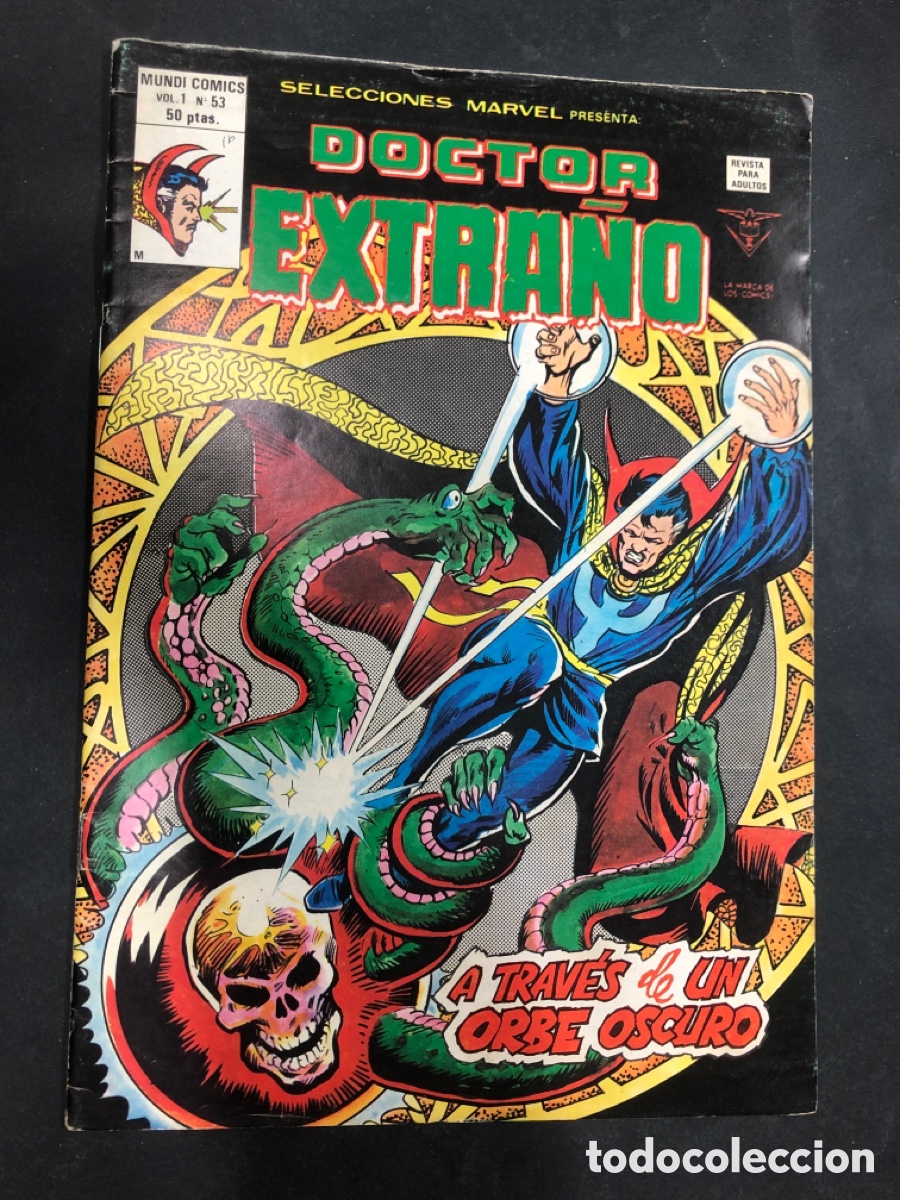 C&oacute;mics: COMIC DOCTOR EXTRA&Ntilde;O VOL 1 N&ordm; 53 EDITORIAL VERTICE - Foto 1