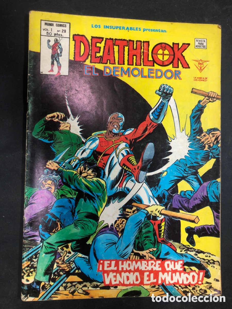 C&oacute;mics: COMIC DEATHLOK VOL 1 N&ordm; 29 LOS INSUPERABLES EDITORIAL VERTICE - Foto 1