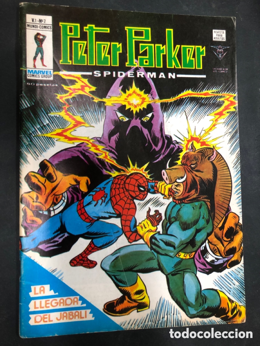 C&oacute;mics: COMIC PETER PARKER SPIDERMAN V1 N&ordm; 7 EDITORIAL VERTICE - Foto 1