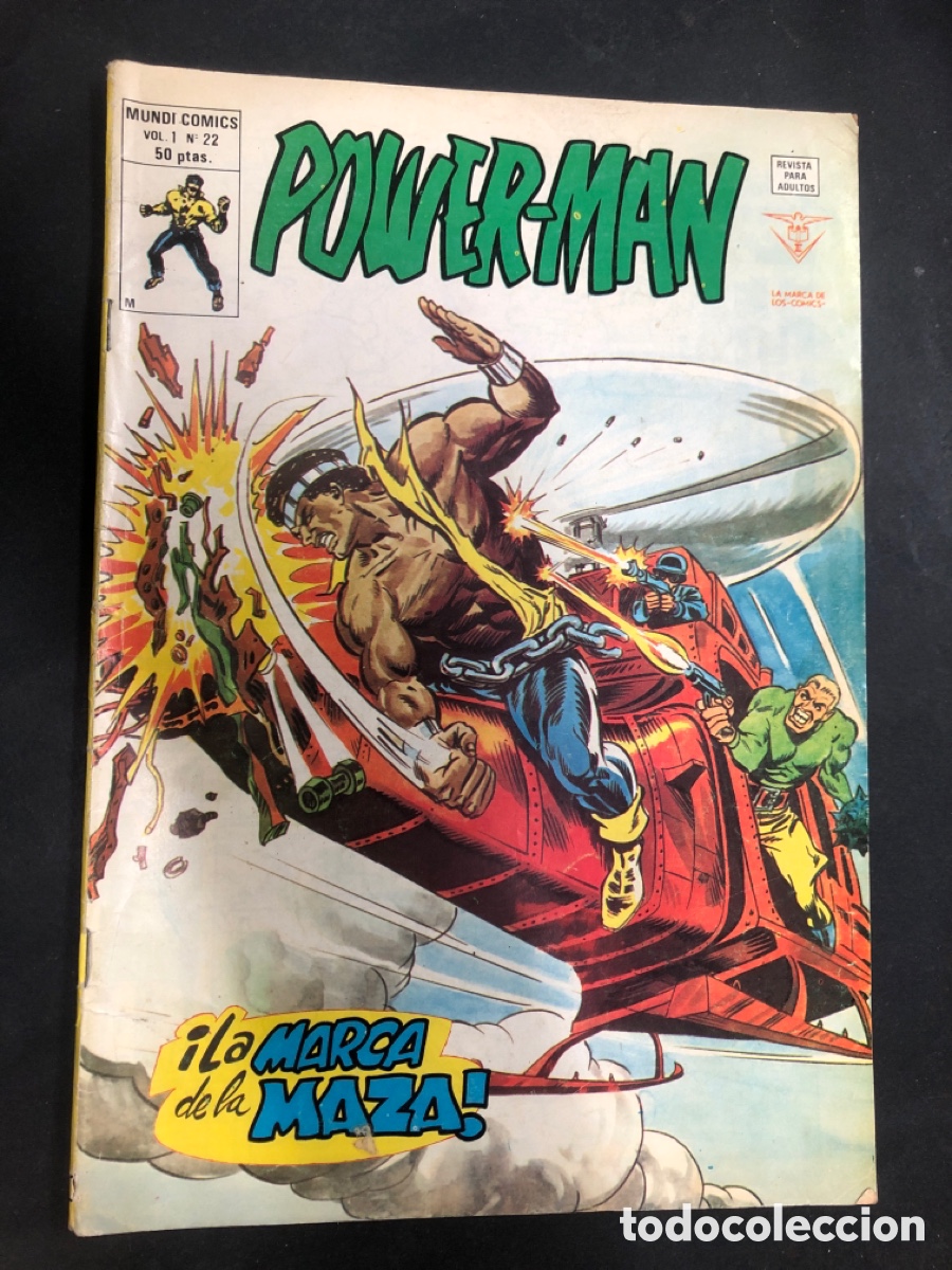 C&oacute;mics: COMIC POWER - MAN VOL 1 N&ordm; 22 EDITORIAL VERTICE - Foto 1