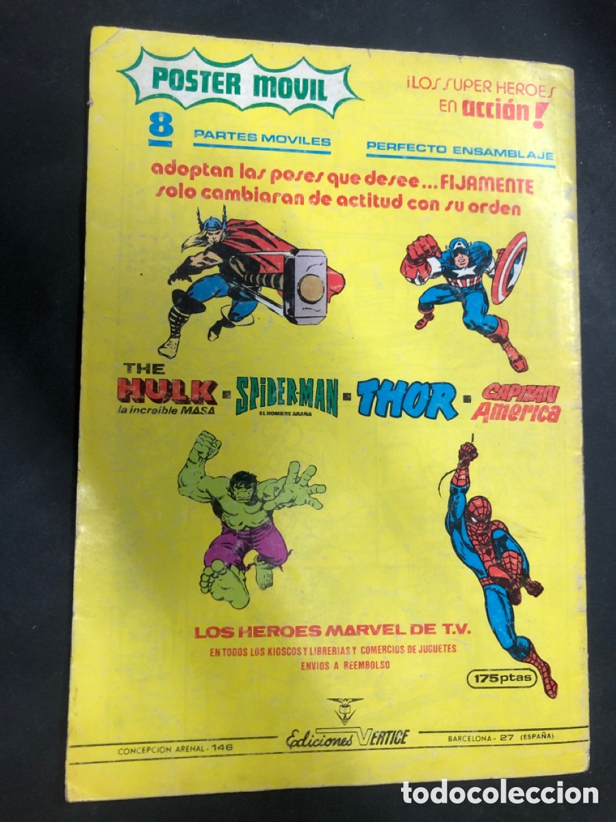 C&oacute;mics: COMIC POWER - MAN VOL 1 N&ordm; 23 EDITORIAL VERTICE - Foto 2