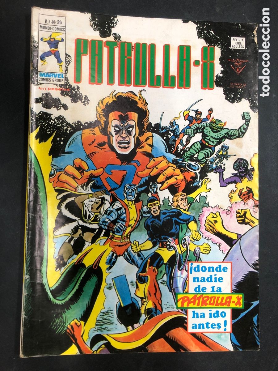 C&oacute;mics: COMIC PATRULLA X V 3 N&ordm; 26 EDITORIAL VERTICE - Foto 1